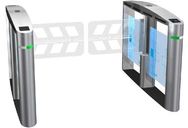 Automatic Intelligent Swing Barrier Gate Stainless Steel For Indoors And Outdoors