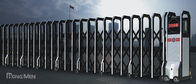 Railless alluminum मिश्र धातु बिल्डिंग ऑटो तह विरोधी चढ़ाई फोटो सेल के साथ गेट्स