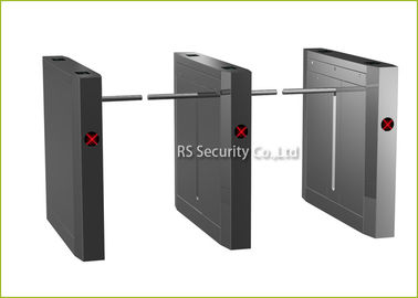 कार्यालय आईआर सेंसर ड्रॉप आर्म बैरियर उच्च ग्रेड द्विपक्षीय दिशा Turnstiles