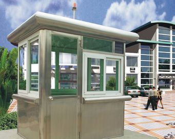 विला पार्क एसएस स्टेनलेस स्टील पोर्टेबल सुरक्षा गार्ड घरों