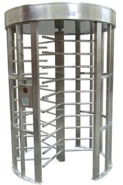 पार्क RS485 RS485 AC220V 50 हर्ट्ज के लिए प्रकाश अलार्म के साथ आउटडोर Rustproof पूरी ऊंचाई घूमने वाला दरवाज़ा