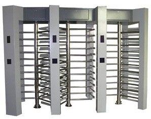 स्मार्ट तीन लेन पूरी ऊंचाई Turnstiles भवन सुरक्षा प्रविष्टि प्रणाली कस्टम बैरियर गेट