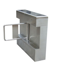 OEM सुपरमार्केट स्विंग बैरियर गेट, 1.5 मोटाई 304 स्टेनलेस स्टील टर्नस्टाइल