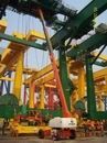 उठाने की ऊँचाई 40.1m, क्षमता 250 किलो के साथ दूरबीन बूम लिफ्ट (GTBZ38J)
