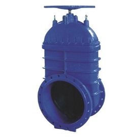 Actuated EPDM / NBR लचीला बैठे बोनेट गेट वाल्व / पानी के गेट वाल्व