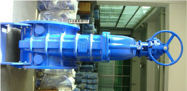 Actuated EPDM / NBR लचीला बैठे बोनेट गेट वाल्व / पानी के गेट वाल्व